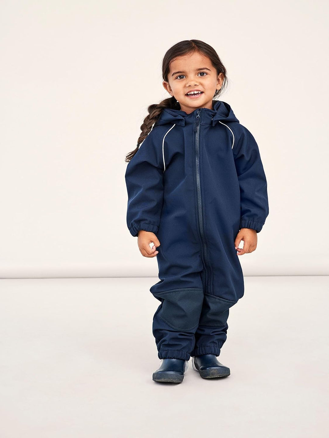 NAME IT Unisex Nmnalfa Softshell Suit Solid Fo Noos Regenanzug 116 Dark Sapphire, 116 Dark Sapphire