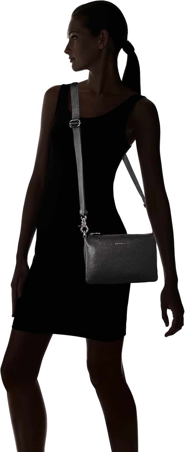 Mandarina Duck Damen Mellow Leather POCHETS Schwarz, Schwarz