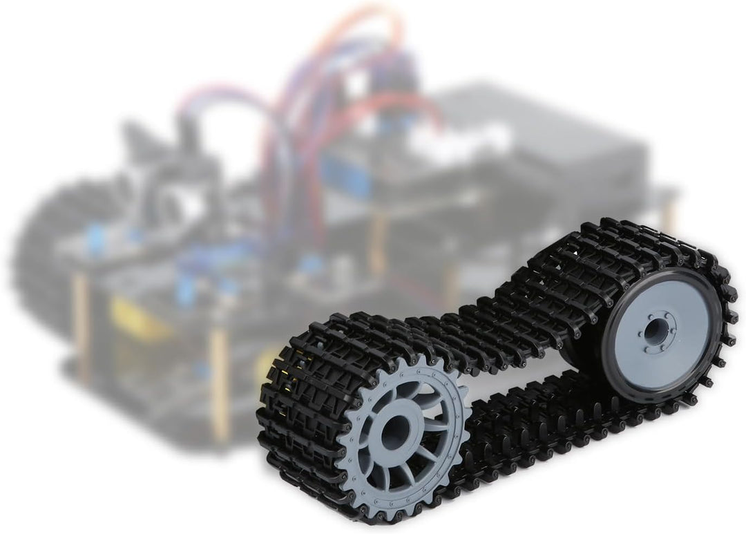 Tank Expansion ACEBOTT Smart Car Kit Funktionen STEM-Codierung für Alter 13-16,16+ Tank-Erweiterungs