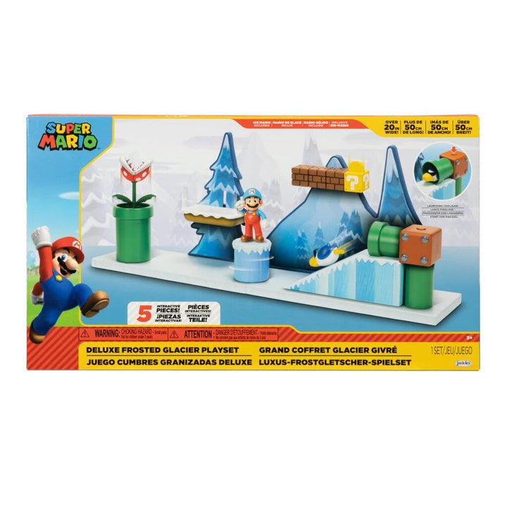 Spielset Cumbres Granizadas Deluxe Super Mario Bros