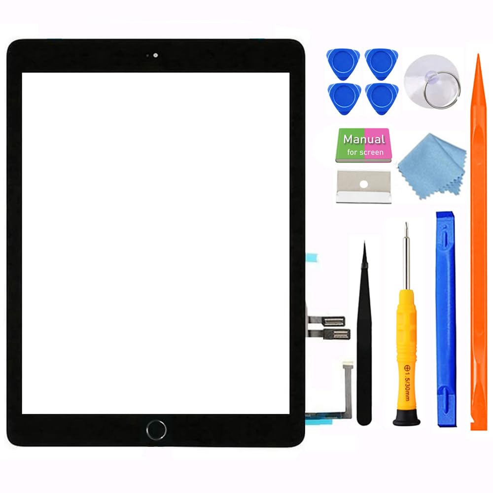 JPUNG Digitizer für iPad 6 Display 9.7 Inch 2018, Only für 6.Generation Touchscreen Bildschirm A1893