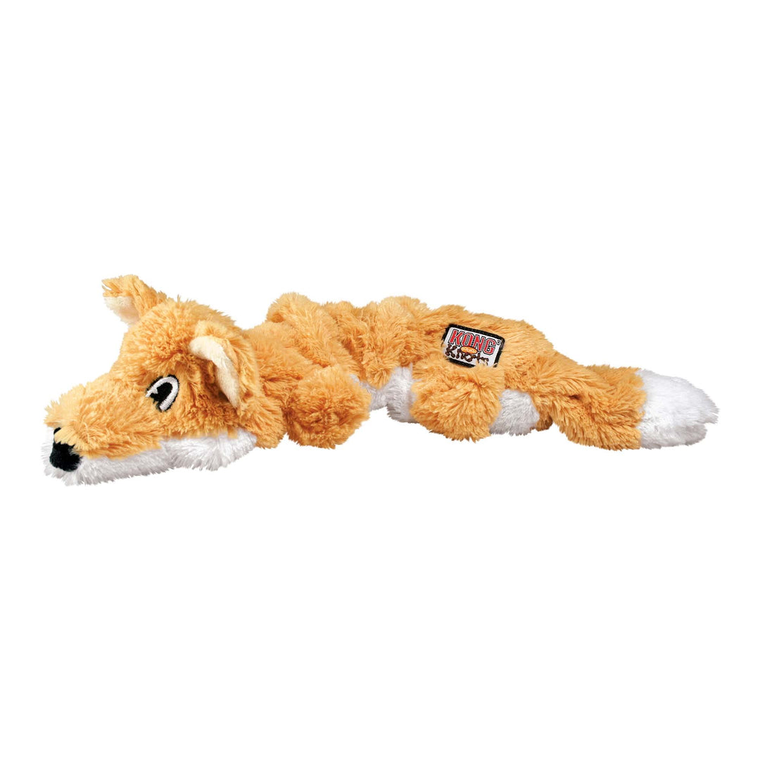 KONG – Scrunch Knots Fox – Innere Geknotete Seile und Minimale Füllung für Weniger Unordnung – Für M
