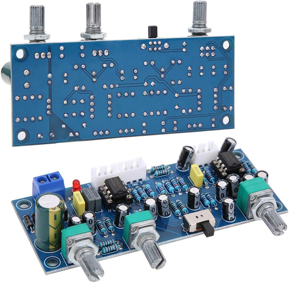 Tiefpassfilter-Vorverstärkerplatine, Vorverstärkerplatine 2.1-Kanal-Tiefpassfilter-Subwoofer-Tonplat