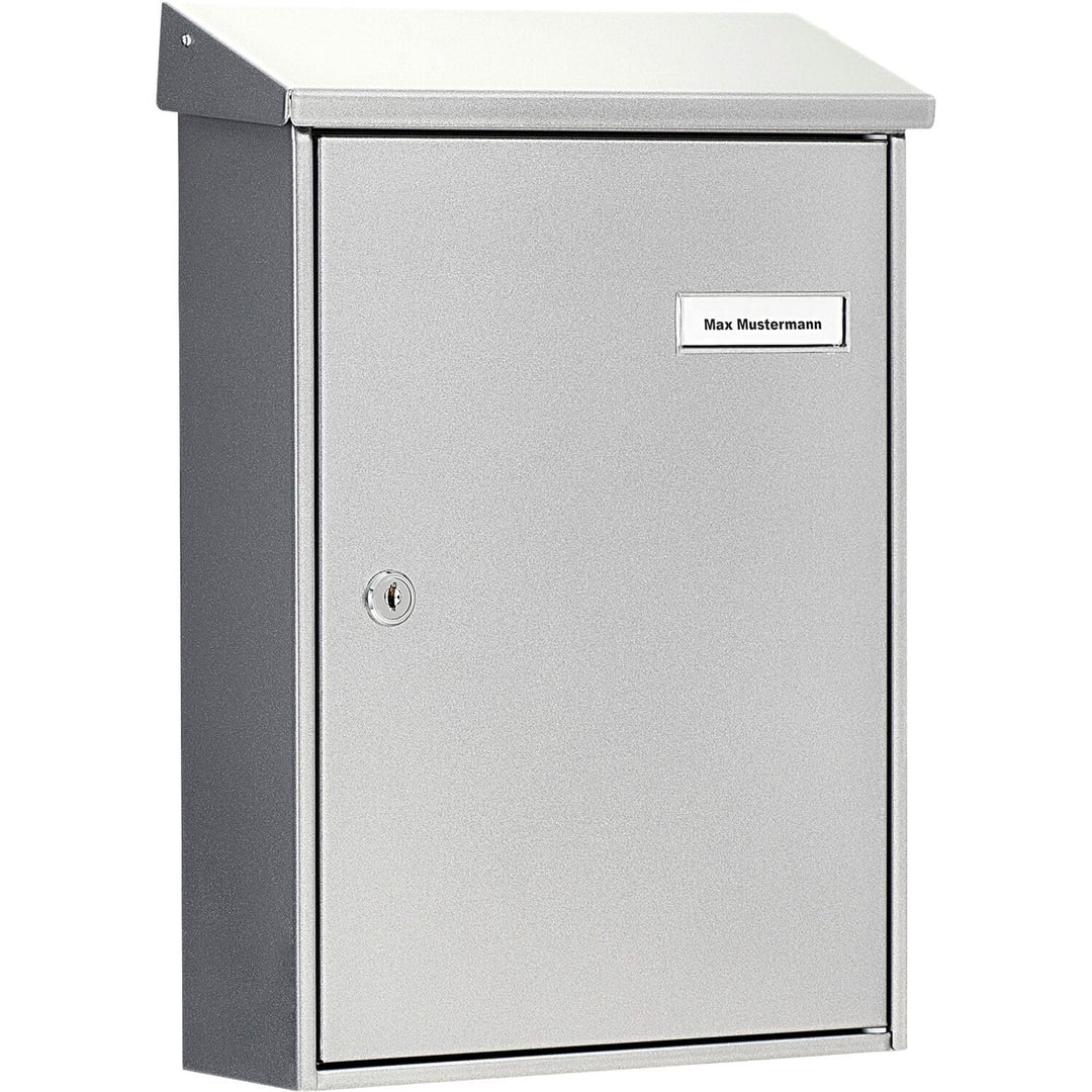Burg-Wächter Aussenbriefkasten, A4 Einwurf-Format, Vollflächig verzinkt, Strukturlackiert, Letter 58