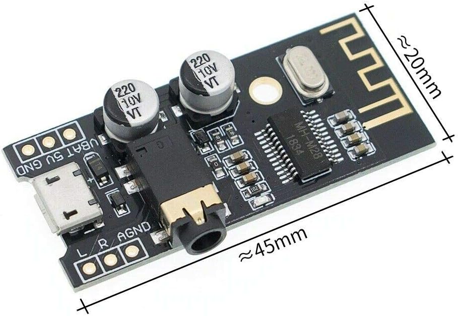 5pcs MH-MX8 M28 Bluetooth MP3 Audio Receiver Lossless Decoder BLT 4.2 MH-M28