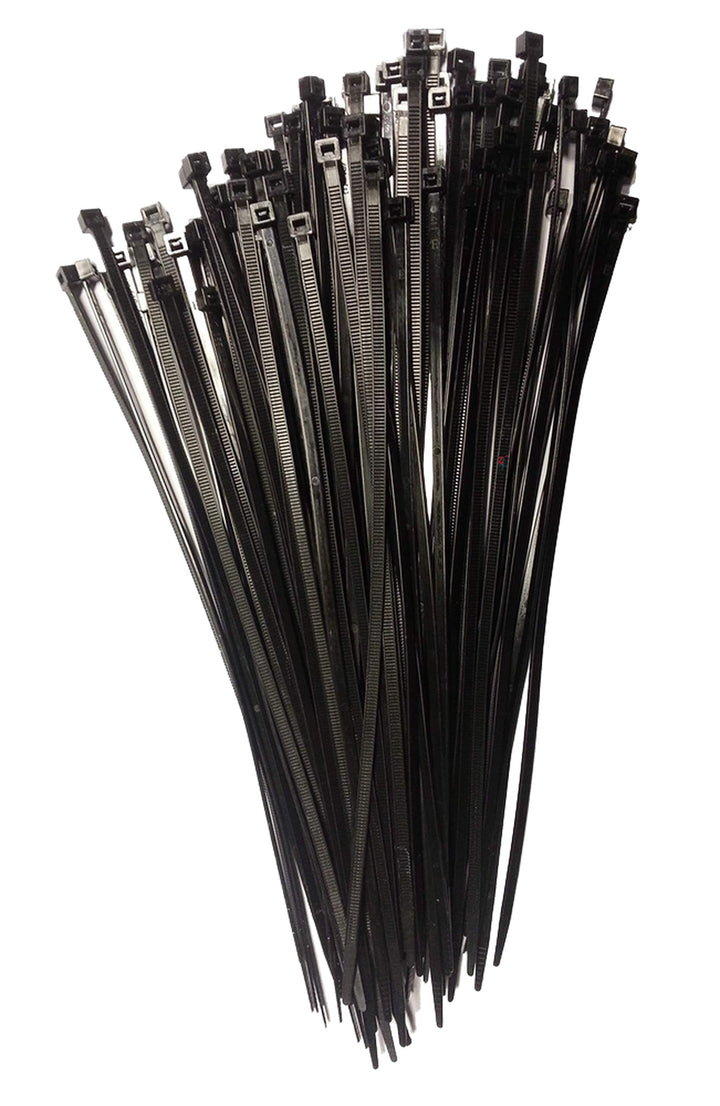 Kabelbinder 300mm Schwarz 100Stck. | Premiumqualität von PC24 Shop & Service