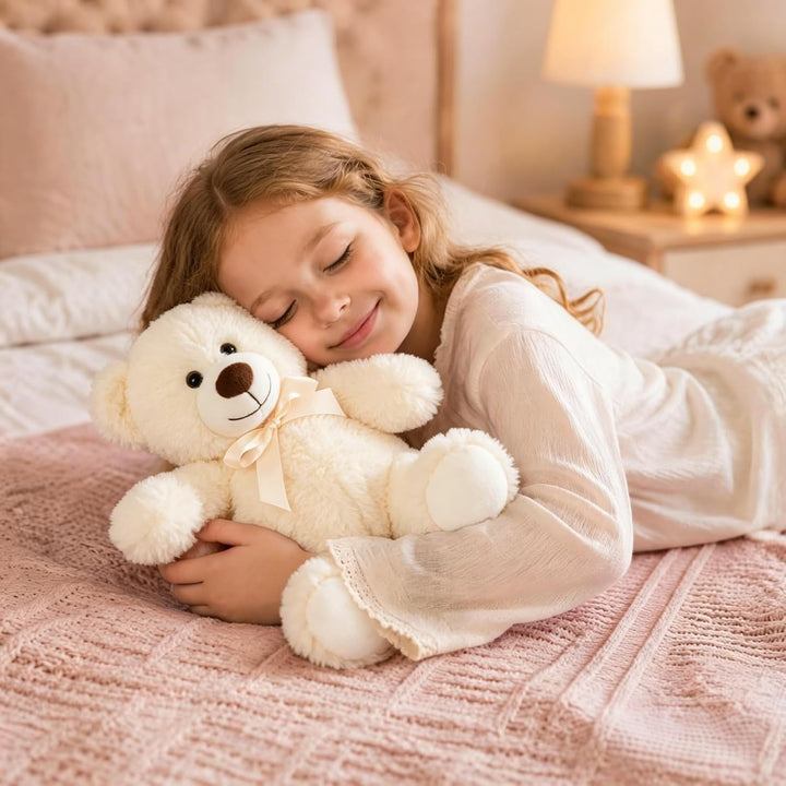 SNOWOLF Bear Plush Cute Stuffed Animal Toys Pillow Bear Doll Gift for Kids Boys Girls Birthday Chris