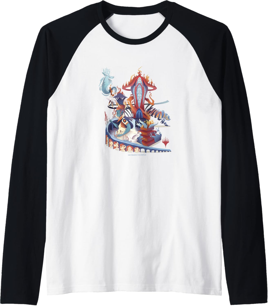 Magic: The Gathering Strixhaven Prismari College Campus Raglan
