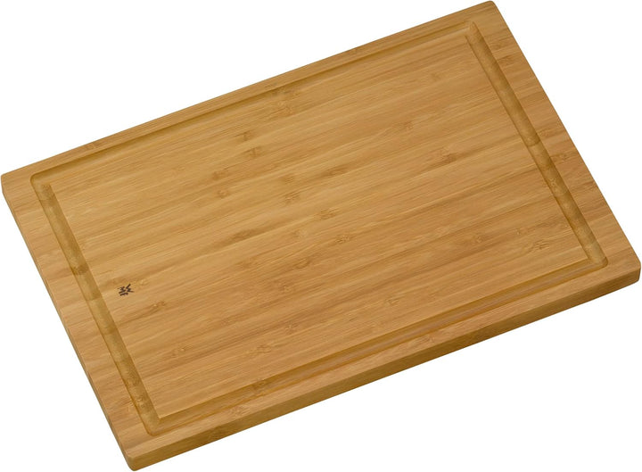 WMF Schneidebrett Bambus natur, 38 x 25 x 1,9 cm, Bambus Brett, Holzbrett rechteckig - Tranchierbret