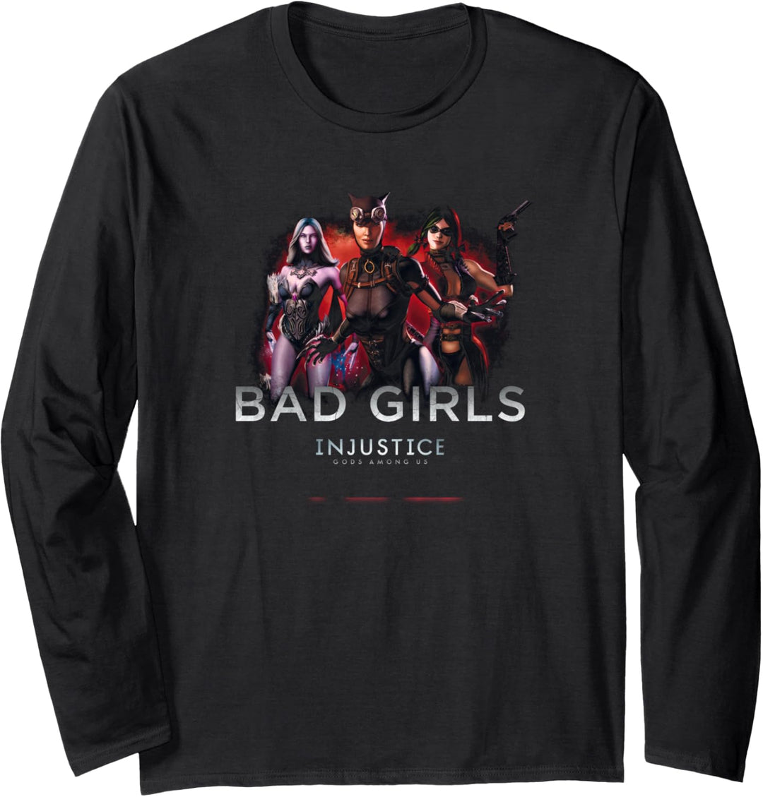 Injustice: Gods Among Us Bad Girls Characters Langarmshirt
