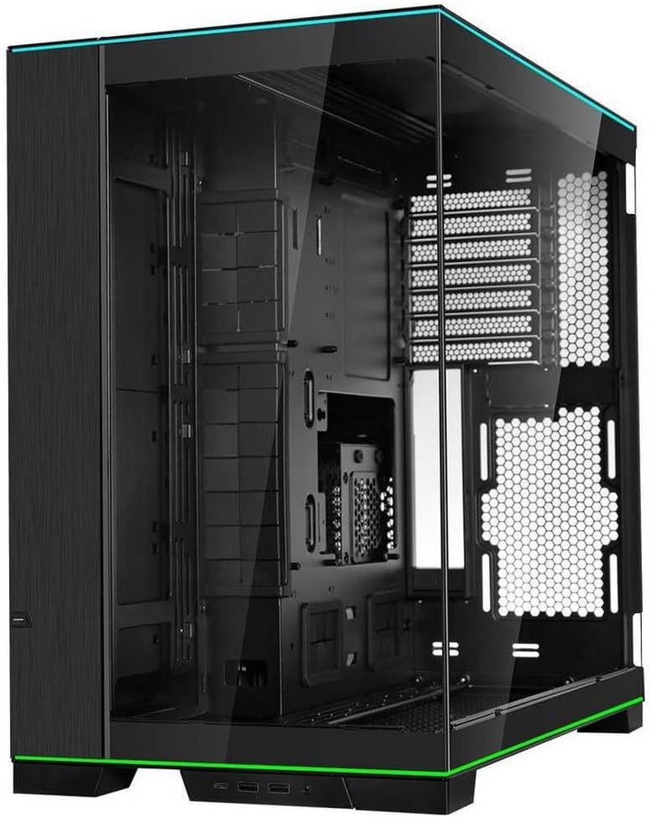 Lian Li O11D EVO RGB Gaming PC Gehäuse ATX Schwarz - Midi Tower PC Gehäuse mit RGB-Beleuchtung, Graf