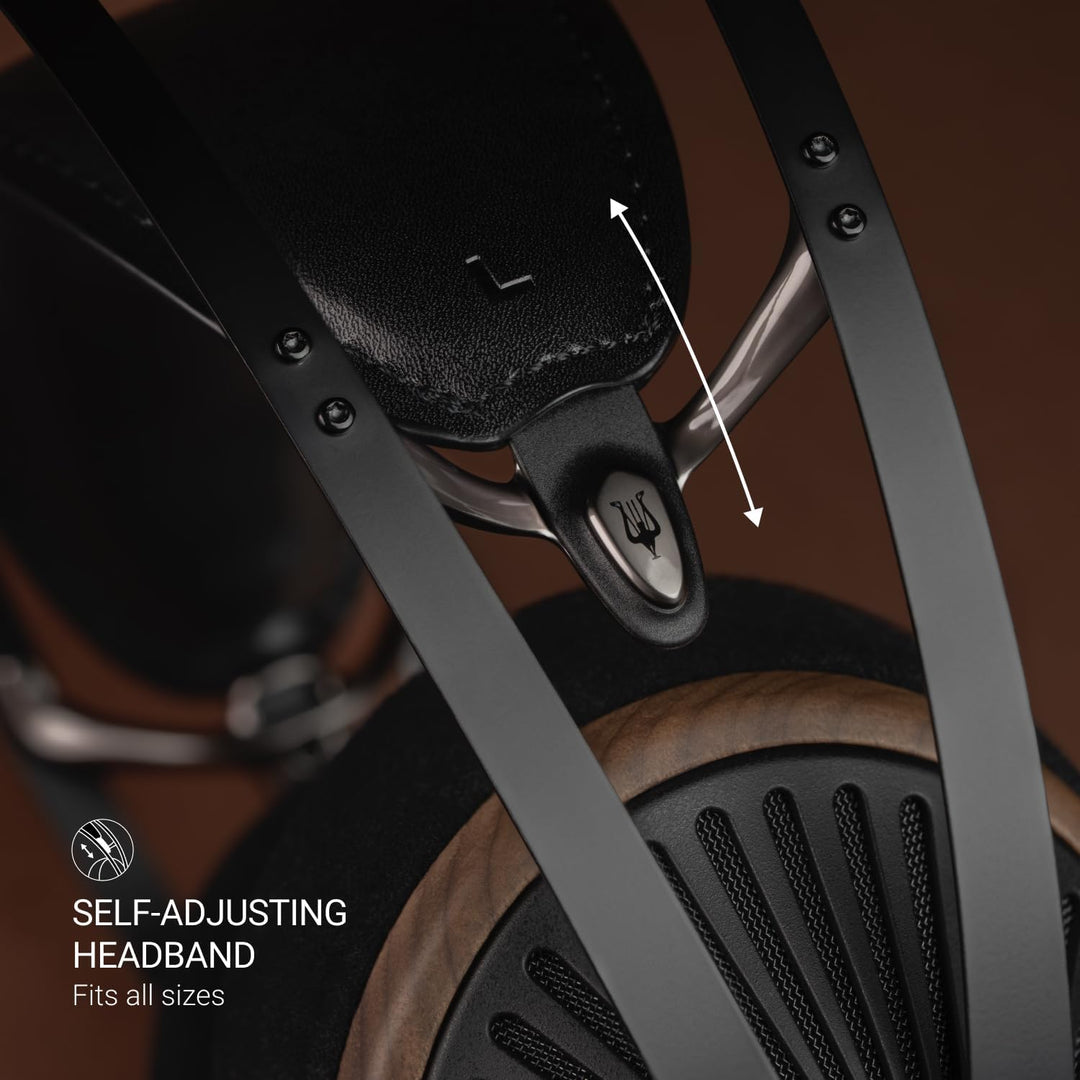 MEZE AUDIO 105 Silva Kabelgebundene Over-the-Ear-Kopfhörer, leicht, audiophil, offene Rückseite, 50