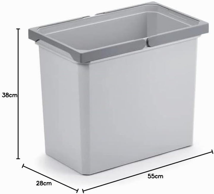 Naber, Ersatzeimer, hellgrau (22 Liter)