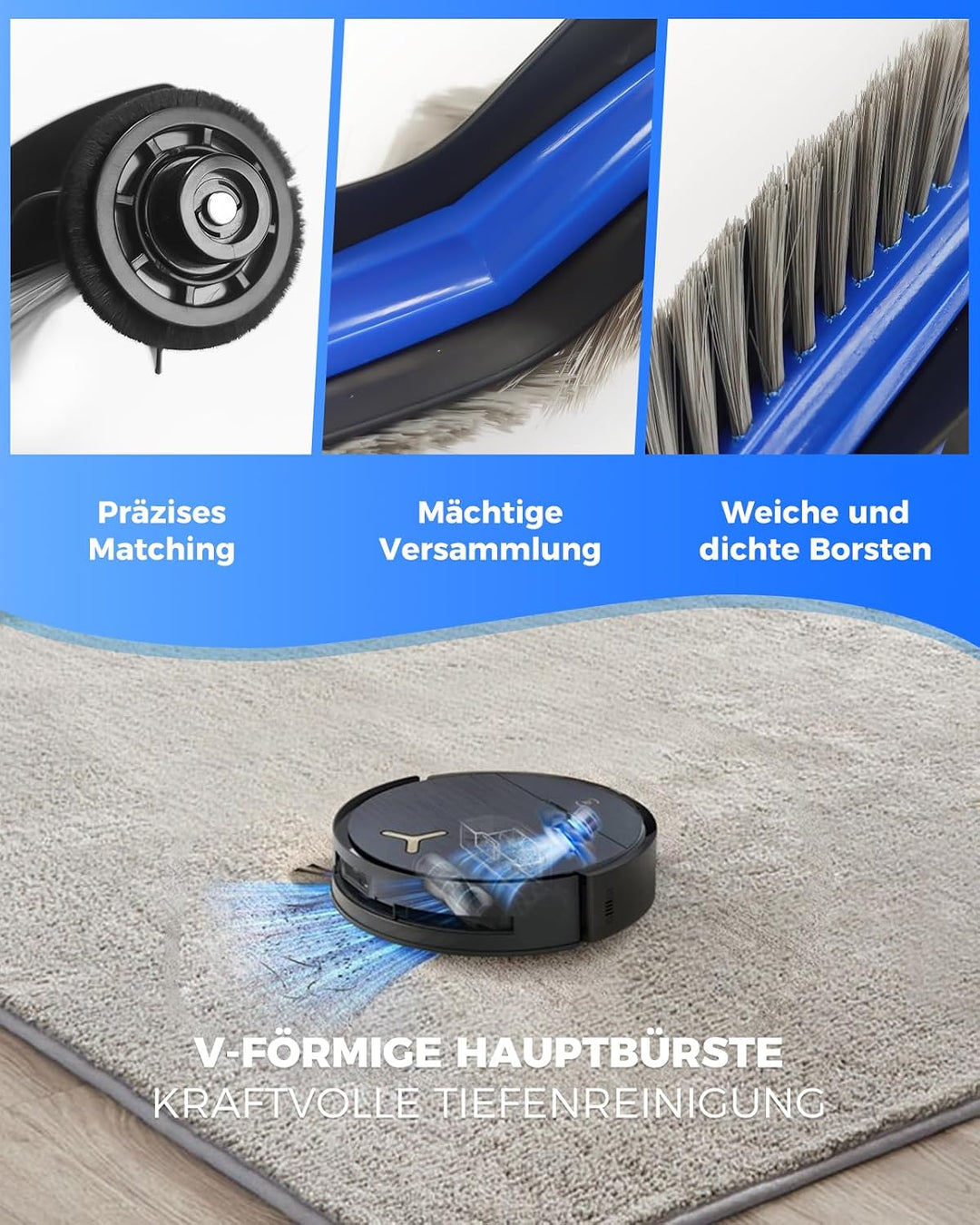 T50 PRO OMNI Gen2 Zubehör für Ecovacs Deebot T50 PRO OMNI Gen2/T50 PRO OMNI/T50 OMNI/T50 Omni Gen2,