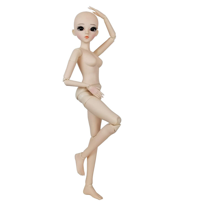 Eva BJD Massgeschneiderte 1/3 BJD Puppe 56cm 22inch DIY Kugelgelenk Puppen Nackte Gelenkpuppen