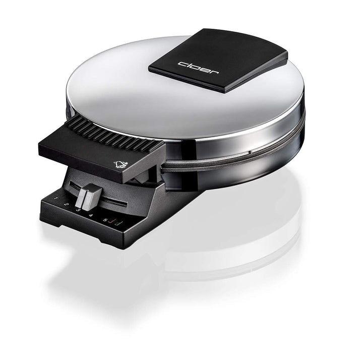 Cloer 285EF Hörncheneisen mit Ostfrieslandwappen für hauchdünne, knusprige Hörnchen, 800 W, Backfläc