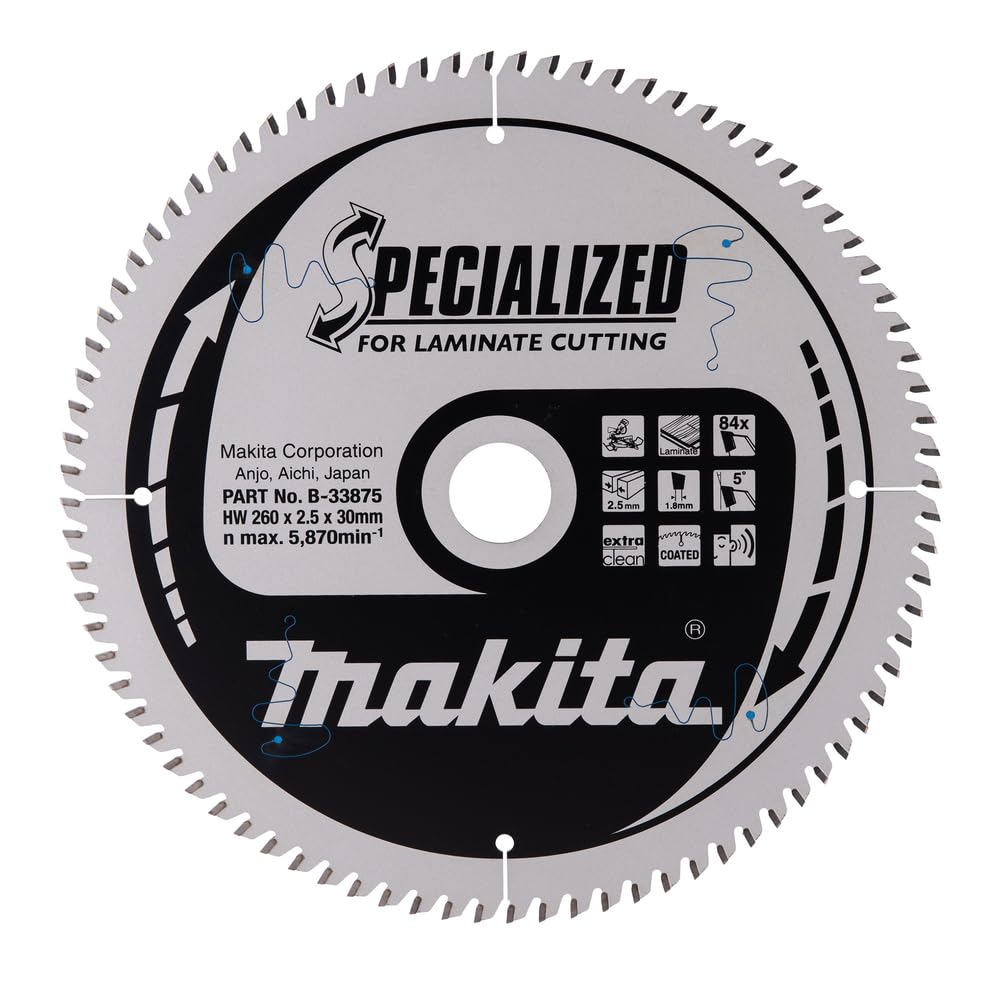 Makita Specialized Saegeblatt, 260 x 30 mm, 84Z, B-33875