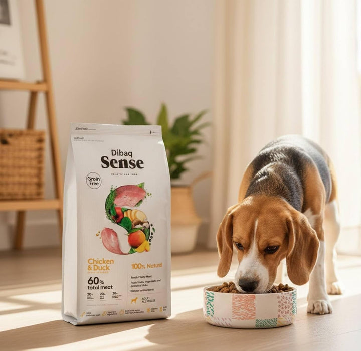 Dibaq Sense Grain Free Huhn & Ente, 100% natürliches Hundefutter 12 kg.
