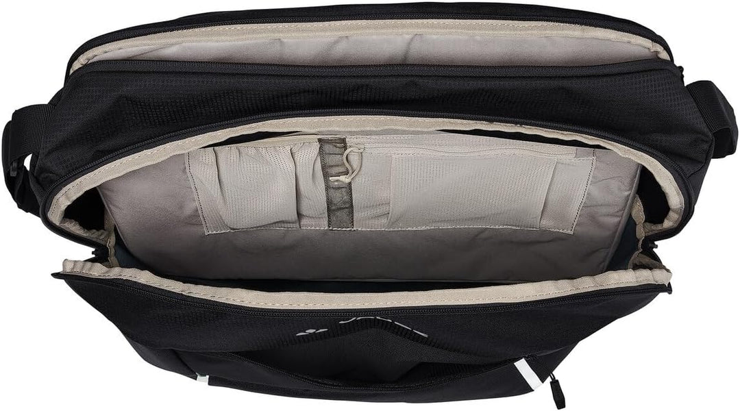 VAUDE Cycle Messenger L - Messengertasche zum Radfahren mit 20 Liter Volumen - inkl. Regenhülle und