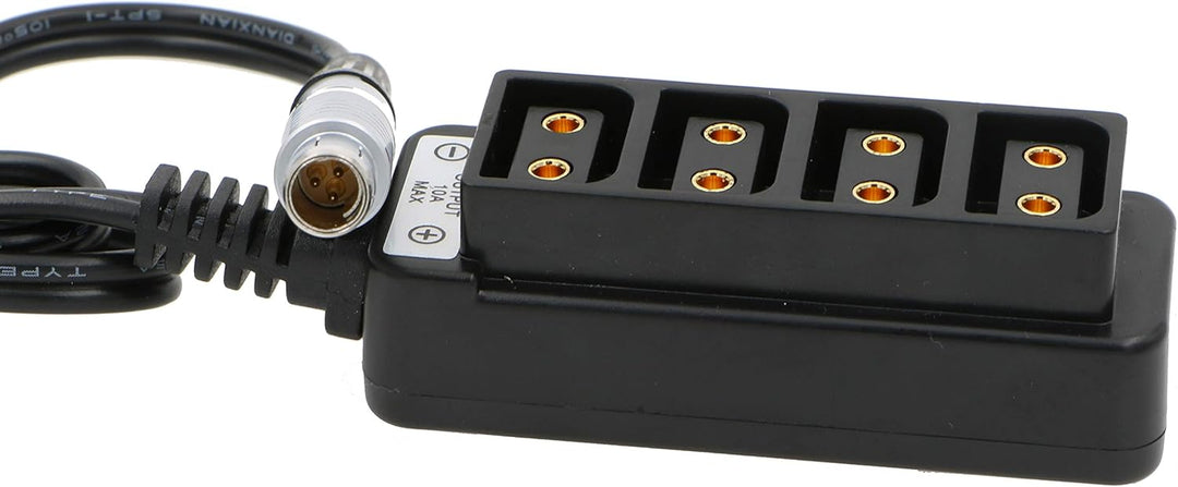 Alvin's Cables 3 Pin RS auf 4 Port D-Tap Buchse für Kameras 72CM