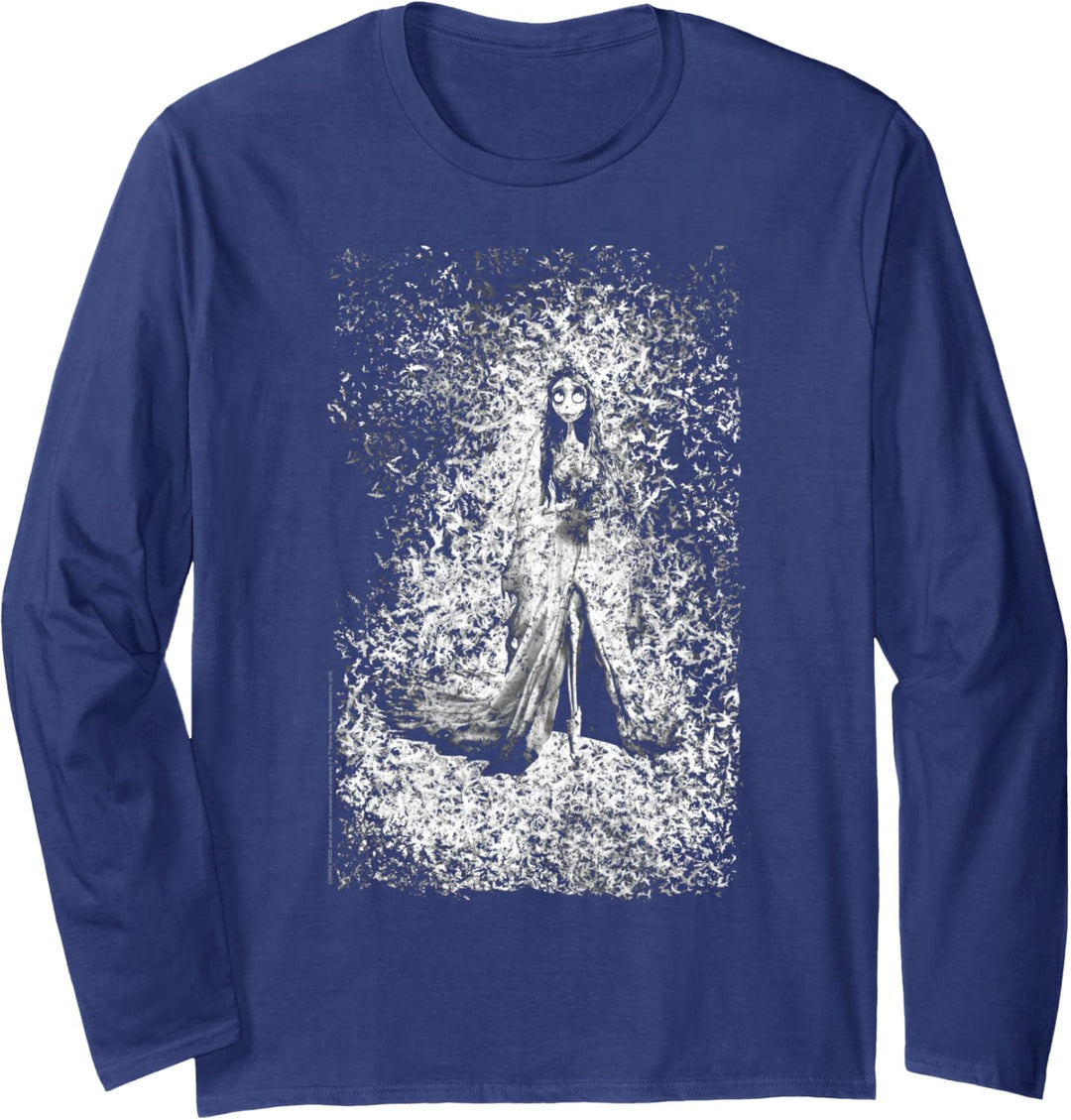 Corpse Bride Bird Dissolve Langarmshirt