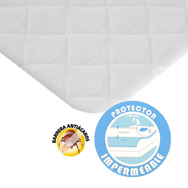 Matratzenschoner, gepolstert, wasserdicht, für Kinderbett, 50 x 80 cm