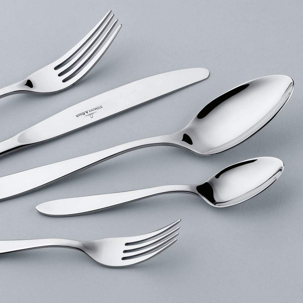 Villeroy und Boch Arthur Tafelbesteck für bis zu 6 Personen, 24-teilig, Edelstahl 24tlg. Single, 24t