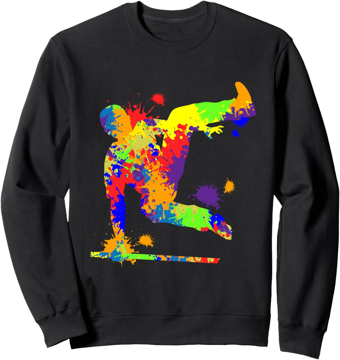 Parkour Extremsportler Parcouring Parcour Jungen Kinder Sweatshirt