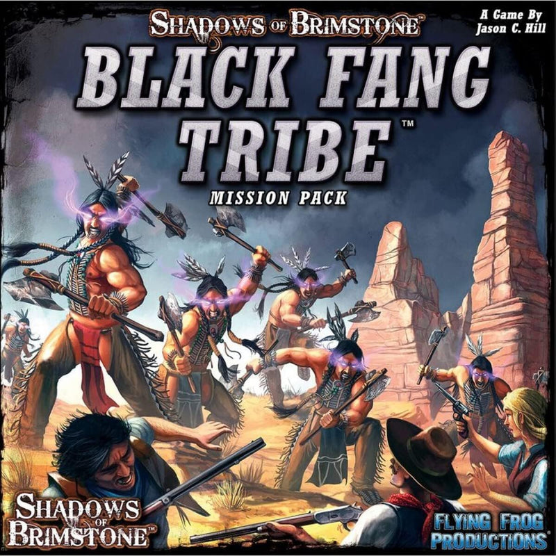 Flying Frog Productions FFP07MP04 Shadows of Brimstone Black Fang Tribe-Mission Set, Mehrfarbig