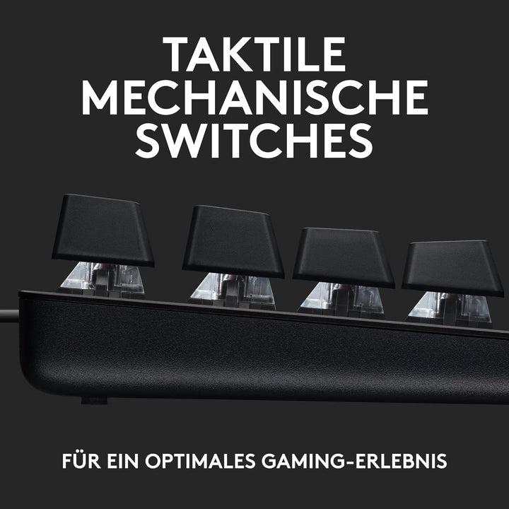 Logitech G413 TKL SE Mechanische Gaming-Tastatur - Mit Hintergrundbeleuchtung und taktilen mechanisc