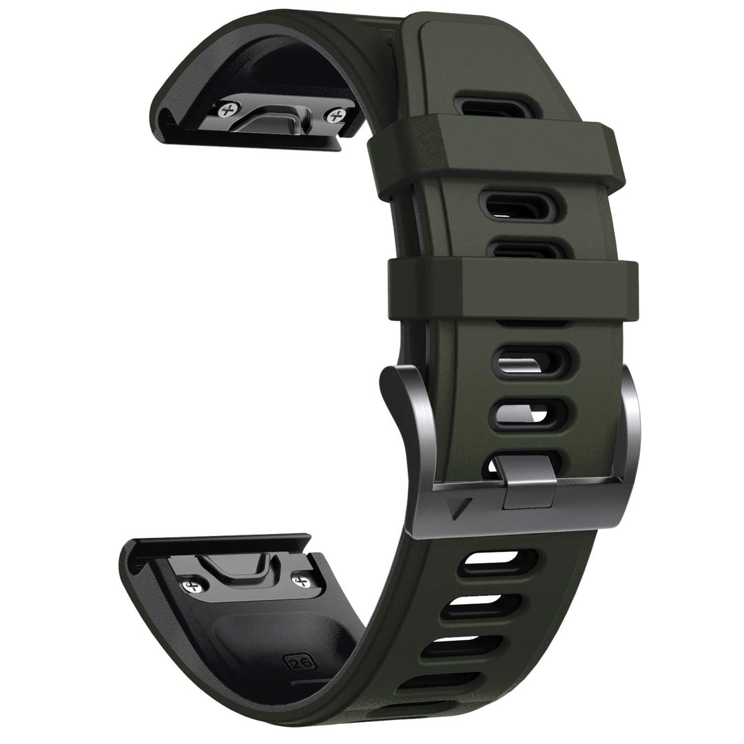 NotoCity Armband für Garmin Fenix 6x/6x Pro/5x/5x Plus/7x/7x Pro/8 51mm, Quickfit 26mm Uhrenarmband