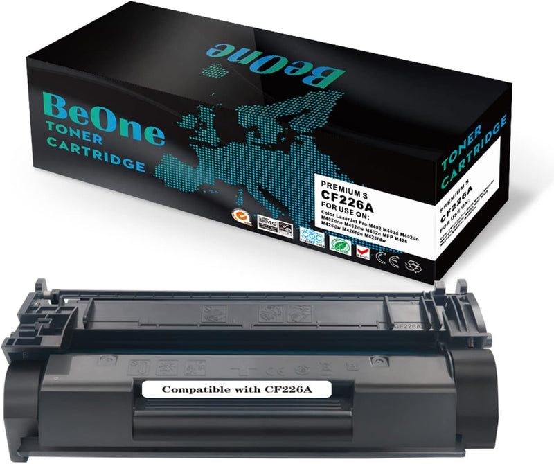 BeOne® 1X 26A CF226A 26X CF226X Kompatible Tonerkartusche für Laserjet Pro M402 M402d M402dn M402dne