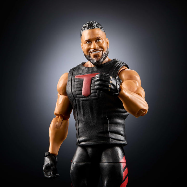 Mattel WWE Elite-Actionfigur & Zubehör, Serie #118, 15,2 cm grosses Sammlerstück Tonga Loa mit 25 Ge