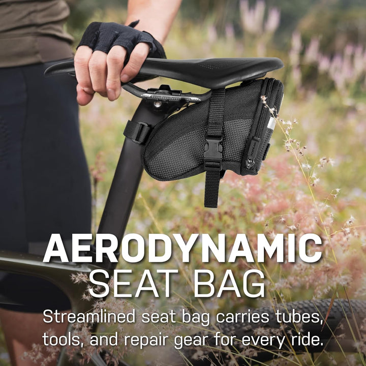 Topeak Satteltasche 18 x 8.5 x 11 cm, 0.66 Liter Schwarz, 18 x 8.5 x 11 cm, 0.66 Liter Schwarz