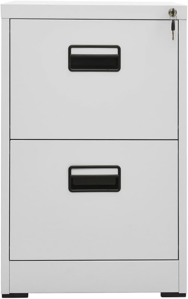 vidaXL Aktenschrank Büroschrank Metallschrank Schrank Stahlschrank Schubladenschrank Bürocontainer L
