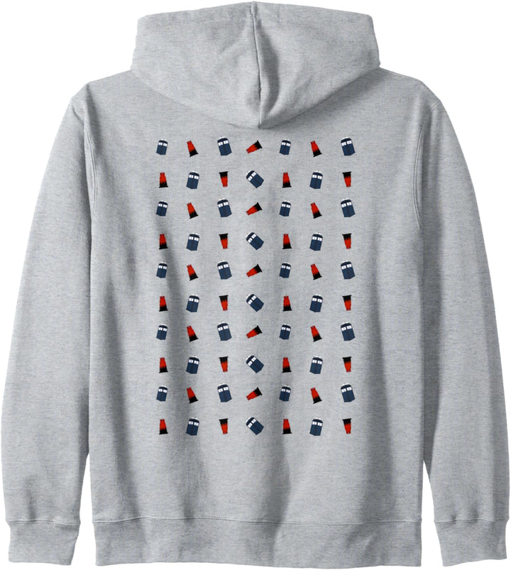 Doctor Who Muster Tardis Dalek Kapuzenjacke