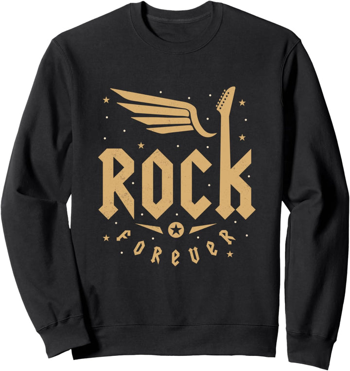 Rock and Roll Forever casual graphic for women Sweatshirt