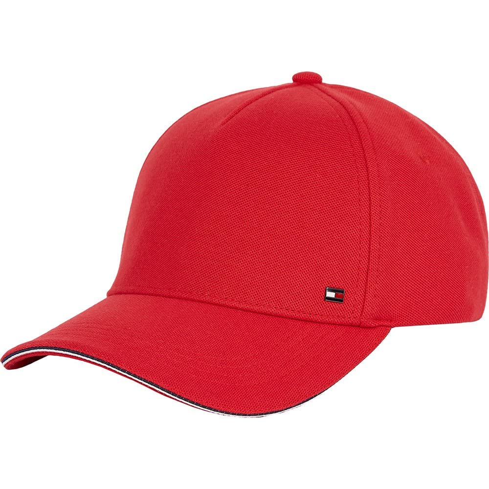 Tommy Hilfiger Herren Elevated Corporate Cap Hut, Cinnabar Red, Einheitsgre