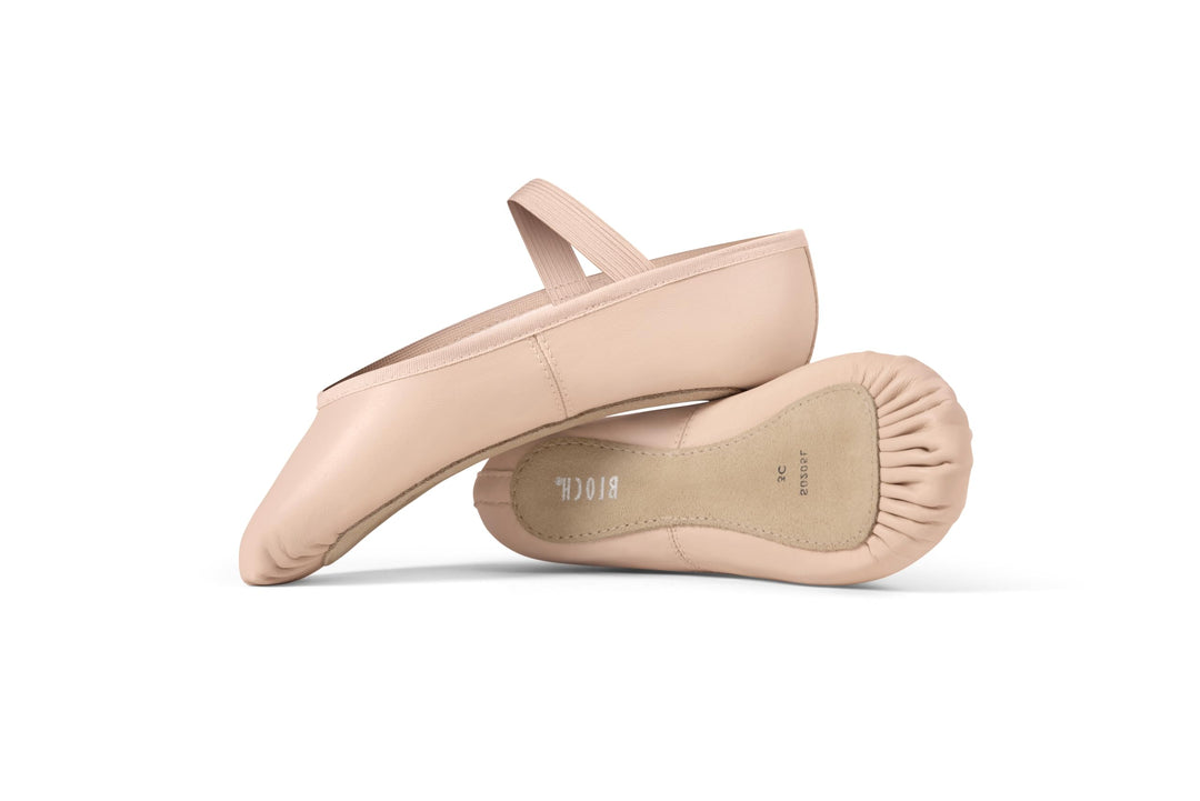 Bloch Mädchen Dance Dansoft Ballettschuhe aus Leder mit Durchgehender SohleTanzschuh 32 EU Theatrica