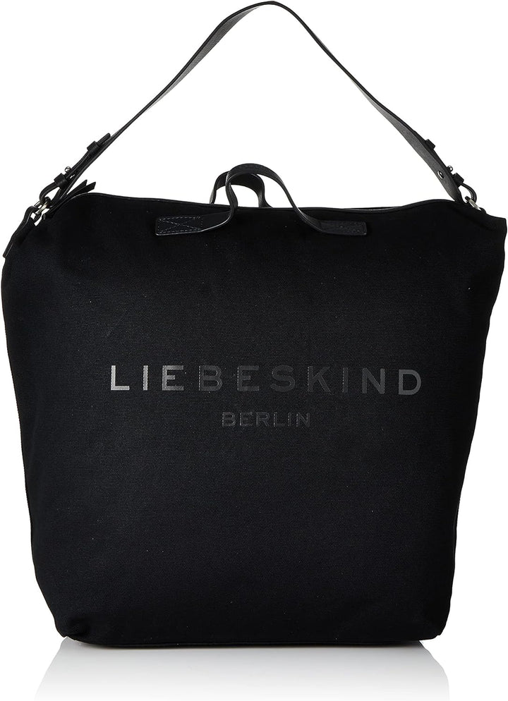 Liebeskind Damen Clea Hobo L Schwarz, Schwarz