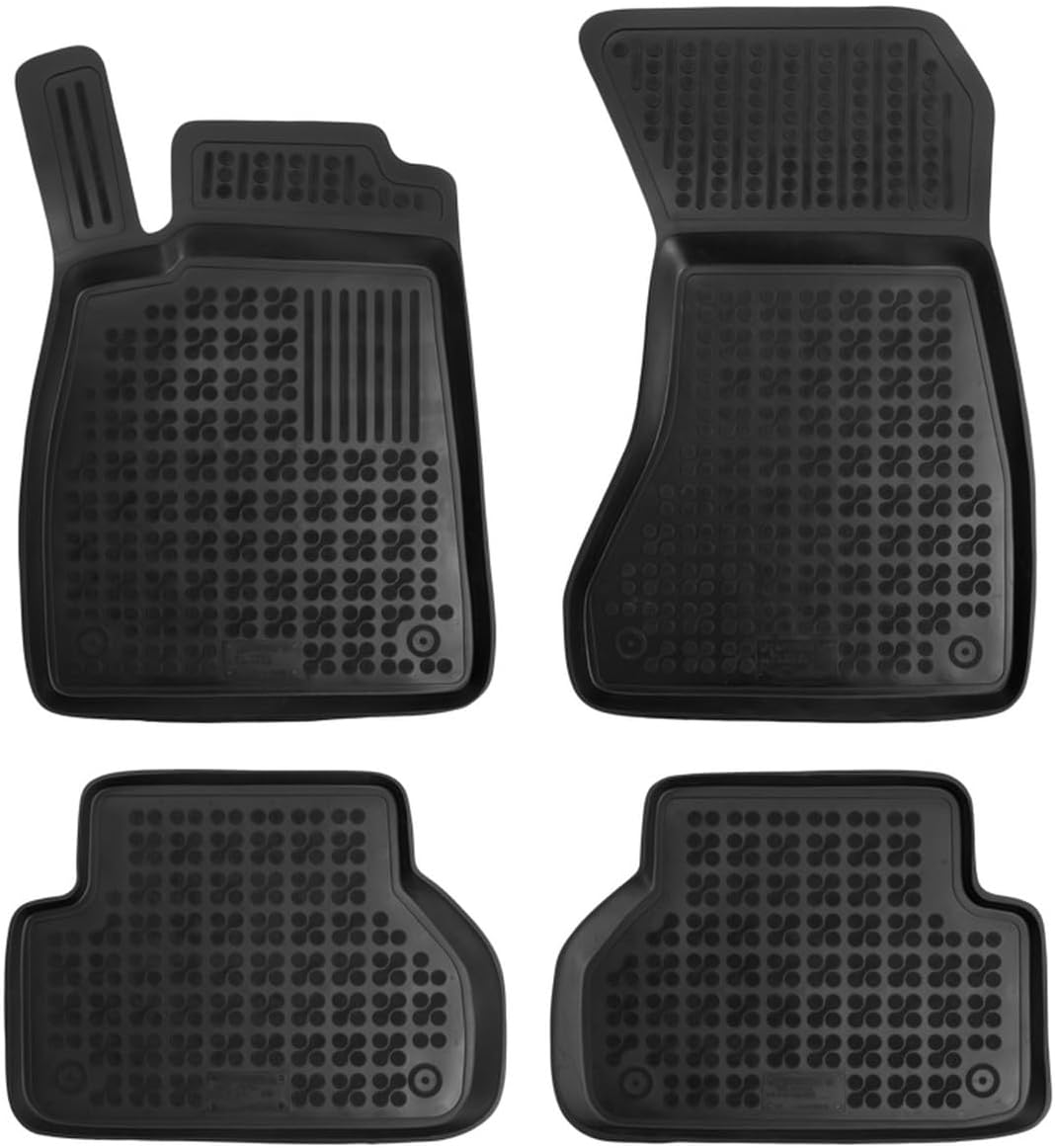 AZUGA Hohe Gummi Fussmatten passend für Audi A4 Limousine/A4 Avant (B9/8W) ab 10/2015-2024 AZ1030029