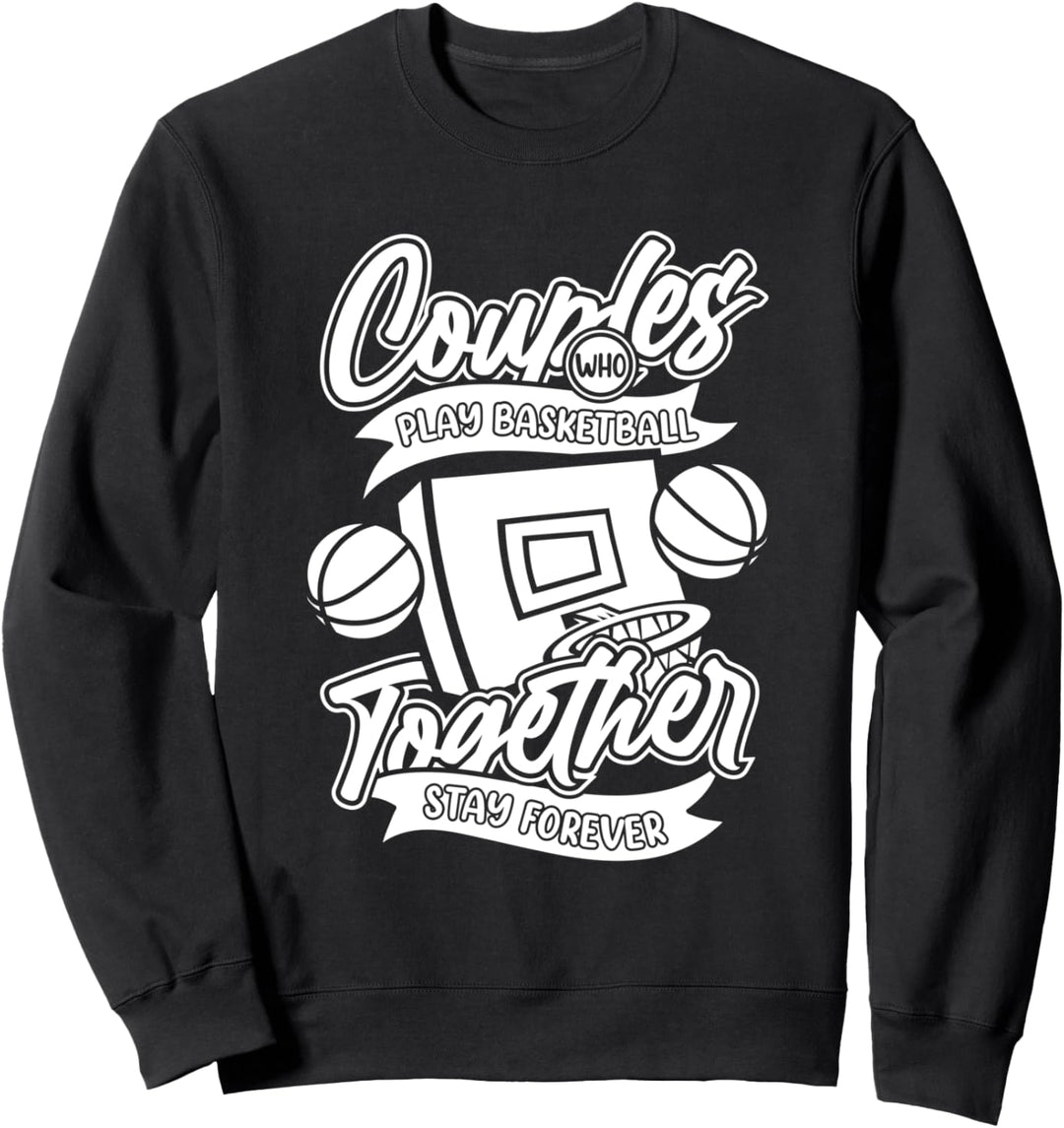 Basketballer Paar Teamsport - Basketballverein Basketball Sweatshirt