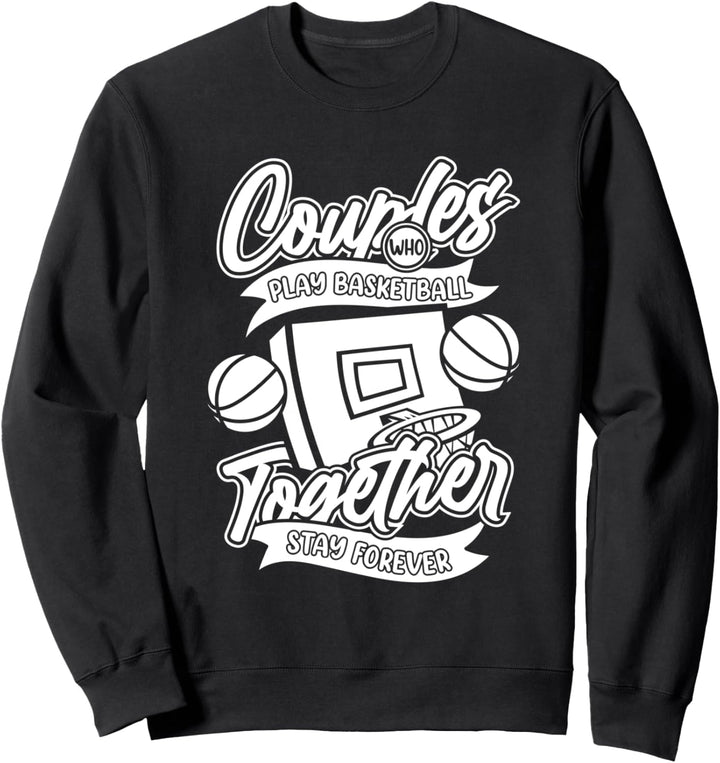 Basketballer Paar Teamsport - Basketballverein Basketball Sweatshirt