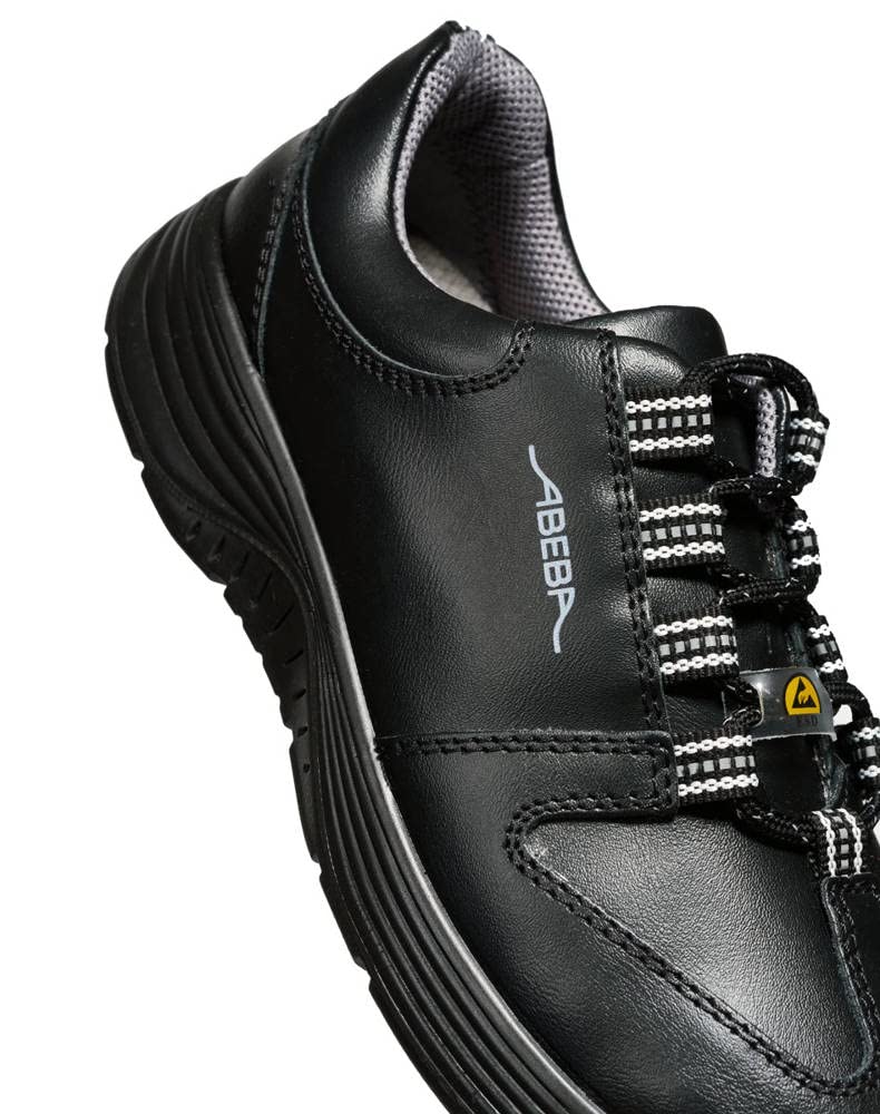 ABEBA 7131874 X-LIGHT ESD Niedriger Schuh, S3, SRC, Schwarz, Grösse 47 47 EU, 47 EU