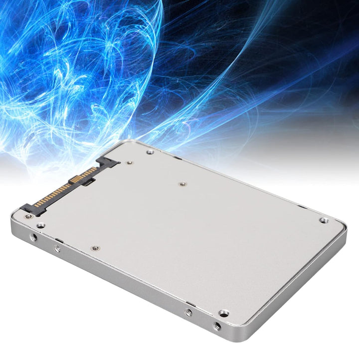 PUSOKEI NGFF M Key zu M.2 NVME SSD-Gehäuse, Tragbarer Gehäuseadapter Externes Festplattengehäuse PCI