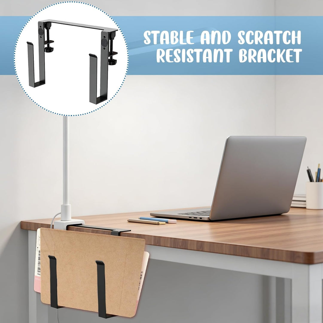 Verstellbare Schreibtischseitenlaptop-Halterung, Laptop Halterung, Metall Aufhängbarer Laptop Organi