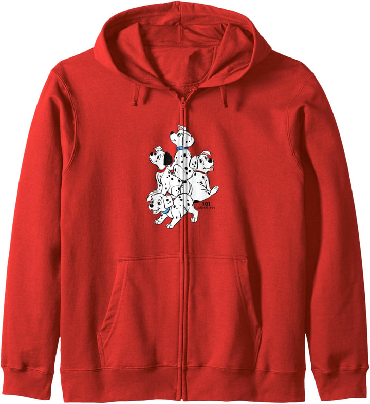 Disney 101 Dalmatiner-Gruppe Shot Puppies Kapuzenjacke