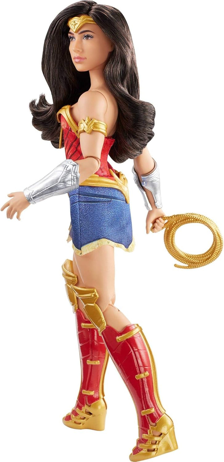 Mattel Wonder Woman 1984 Wonder Woman Doll (~12-in) Wearing Superhero Fashion and Accessories, with