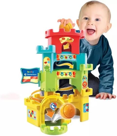 Clementoni Turm mit Kugeln Pyramide Schloss Baby