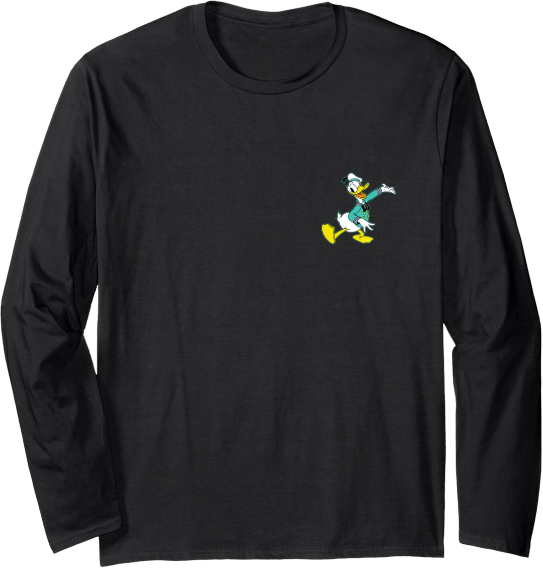 Disney Mickey & Friends Donald Duck Small Pose Langarmshirt